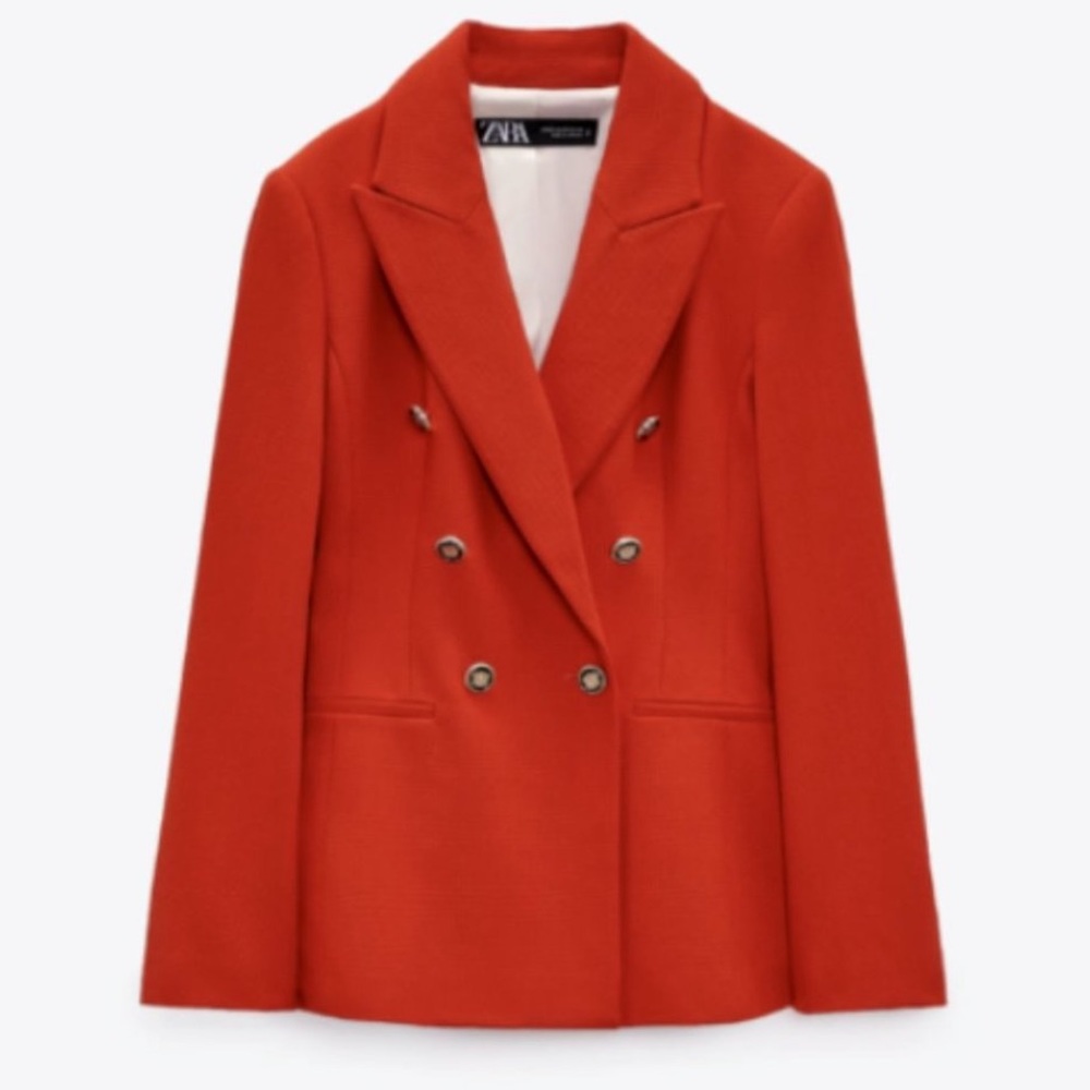 ZARA NWT red blazer M
